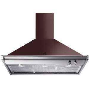  Smeg Red Chimney Style Hood Range Hood KD90RWU