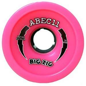   Abec11 Bigzig 75mm 77a Longboard Skateboard Wheels