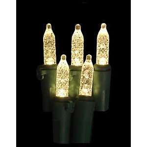 Club Pack of 240 Warm White LED M5 Mini Replacement Christmas Light 