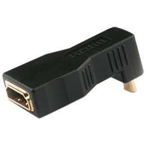  Micro HDMI Right Angle to HDMI Female Adapter Plug 