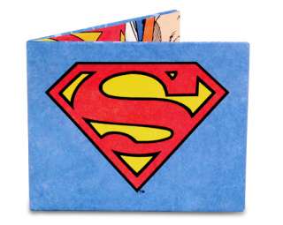 Dynomighty DC Comics Superman Man of Steel Shield Symbol Logo Billfold 