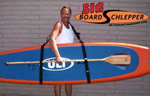 Big Board Schlepper for Stand Up Paddle Surfboards and Longboards