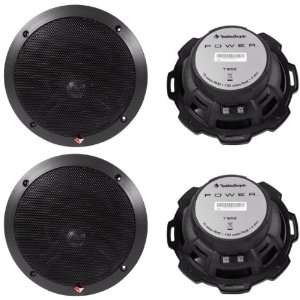 Rockford Fosgate T1s652 6.5 Pairs of Way Shallow Full Range Speakers 