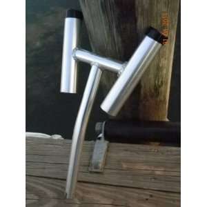  New Wahoo Double Rod Holder Bent Butt Angled Rod Holders 