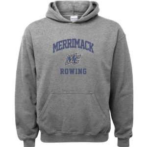   Warriors Sport Grey Youth Varsity Washed Rowing Arch Hooded Sweatshirt