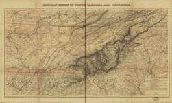 Mountain region of North Carolina and Tennessee / compiled by W.L 