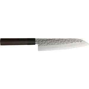  Knives 022 Seki Traditional Damascus Series   Santoku Fixed Blade 