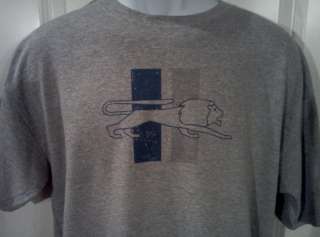 Detroit LIONS 1960s Logo Throwback Style NFL T Shirt X Large  
