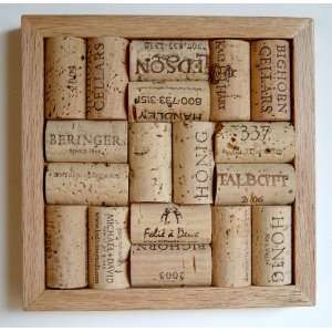  Wine Cork Small Trivet   Framed