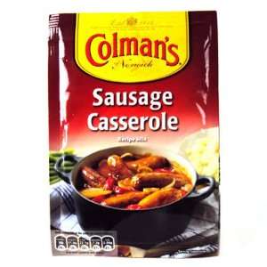 Colmans Sausage Casserole Sachet 40g  Grocery & Gourmet 