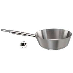  Stainless 1 Qt. Splayed Saute Pan   6 1/4 X 2 3/8 
