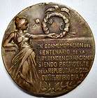 1810 1910 Bronze Medal CENTENNIAL INDEPENDENCE MEXICO Grove 392bp