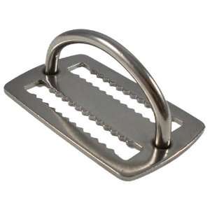 Scuba Diving Stainless Steel Weight Belt Keeper with D ring  