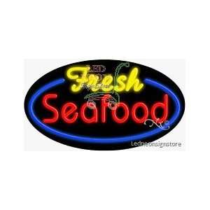  Fresh Seafood Neon Sign