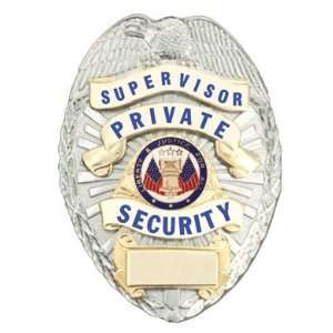  Supervisor Private Security Badge