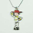 toy story cowgirl jessie pendant girls necklace birthday party favor