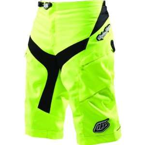 Troy Lee Designs Moto Mens Short MX Motorcycle Pants   Yellow / Size 