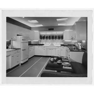  Kitchen in Chicago showroom,Model kitchen,IL,1955