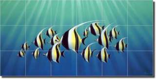 Deir Tropical Fish Undersea Art Ceramic Tile Mural  