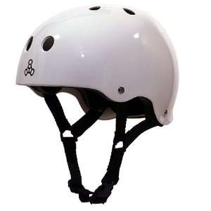   Eight Helmet White Large W Std.liner Skate Helmets