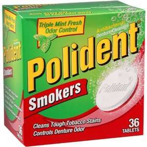   CONSUMER POLIDENT TAB SMOKERS 36Tablets