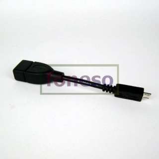 High Quality micro USB to USB Female Cable USB OTG N900  