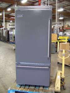 VIKING PRO 36 GRAPHITE/STAINLESS BUILT IN BOTTOM FREEZER VCBB363GG 