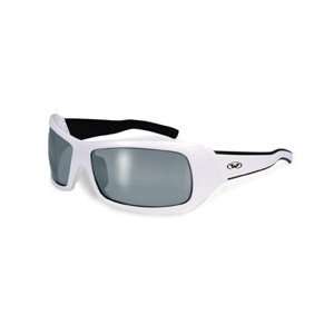    express way silver smoked motorcycle sunglasses
