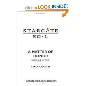 Stargate SG 1 A Matter of Honor SG1 3 [Mass Market Paperback] Sally 