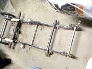 Vintage Snowmobile Enticer/Bravo? Suspension rails  