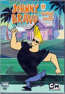 JOHNNY BRAVO Season 1, 2 & 3 Cartoon Fun 2 disc x 3 DVD  