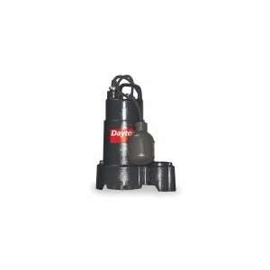  DAYTON 3BB69 Pump,Sump,1/2 HP