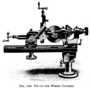 Watchmaker at the Bench   Watch Maker Lathe Book Repair  
