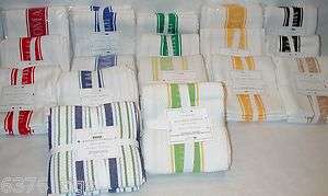 Williams Sonoma 100% Cotton Kitchen Towels Choice in Colors Basket 