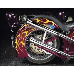  Arlen Ness 8 in. Wide Trimmed Taildragger Rear Fender 