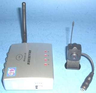 A16 Wireless 2.4G Mini SPY CCTV Hidden Color Camera 4Ch  