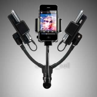 Wireless FM Transmitter Car Charger Kit Adapter for iPhone iPod  