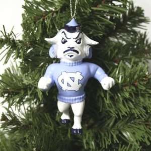   North Carolina Tarheels NCAA 4.5 Mascot Ornament