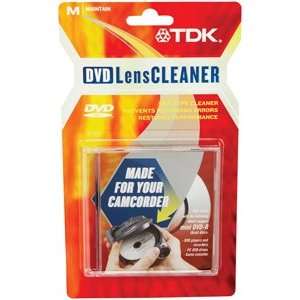  TDK PORTABLE DVD LENS CLEANER Electronics