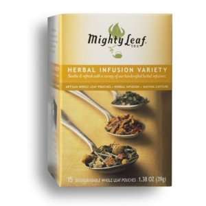  Mighty Leaf Tea Company   Herbal Infusion Variety, 15 tea 