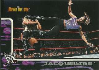Jacqueline 2002 Fleer Royal Rumble WWE Card # 11 DIVA  