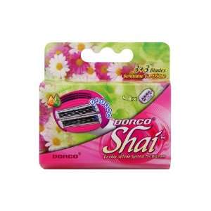 Soft TouchTM 6 Blade Razor System for Women Cartridges (Dorco Shai 