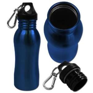   Steel Sports Bottle Blue w/ Twist Cap 