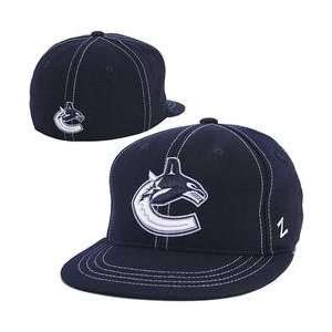  Zephyr Vancouver Canucks Threat Fitted Hat   Vancouver 