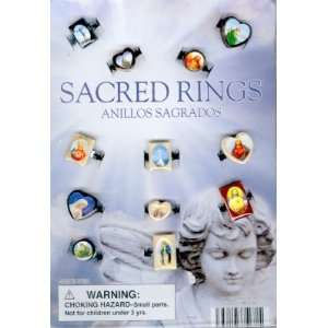  Sacred Rings 1 Vending Machine Capsules w/Display Card 
