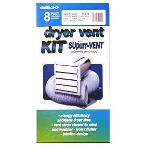   SK8W Vinyl Vent Duct Kit with Supurr Vent® Hood Electronics