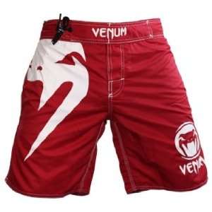  Venum Light Classic Fight Shorts   Ring Edition   Red 