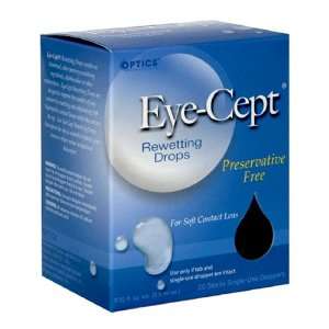 Optics Eye Cept Rewetting Drops, 20   0.02 fl oz (0.5 ml) droppers