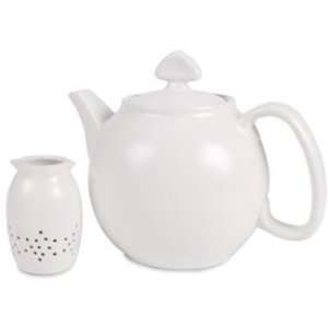 Chantal White Tea Steep Infuser Pot 1.5 Qt.  Kitchen 