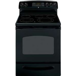  GE JB680DTBB 30 Inch White Free Standing Electric Convection Range 